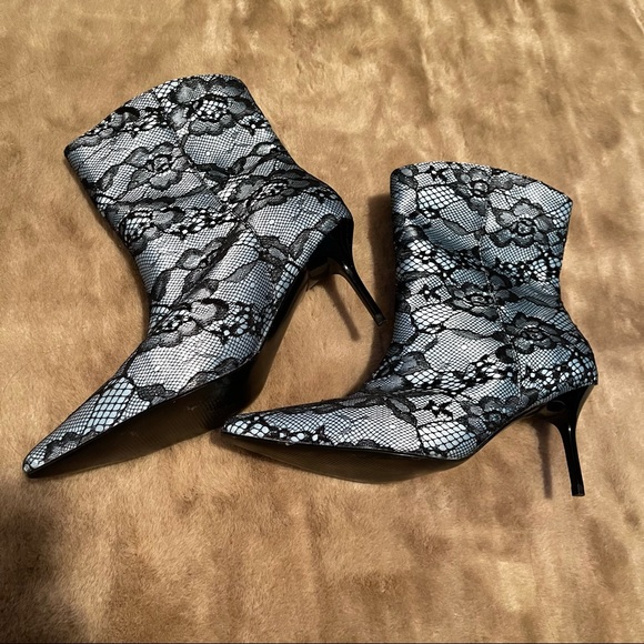 99%NEW #Heeled boots heels=8cm - Picture 4 of 7